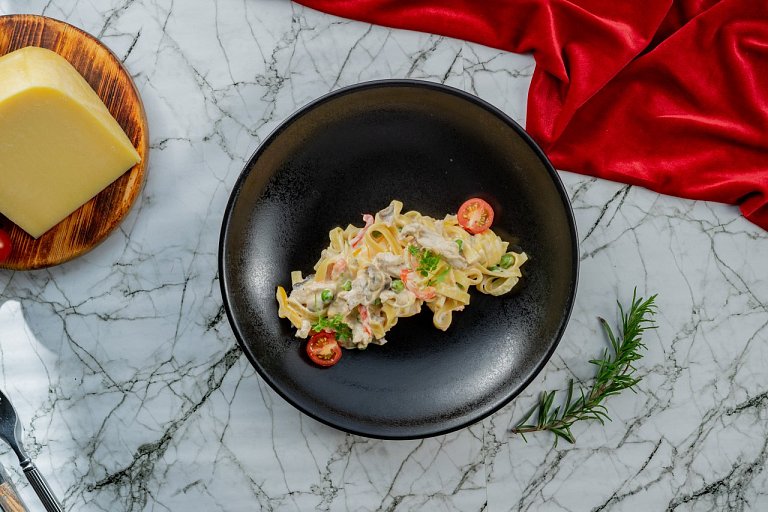 П Паста с индейкой