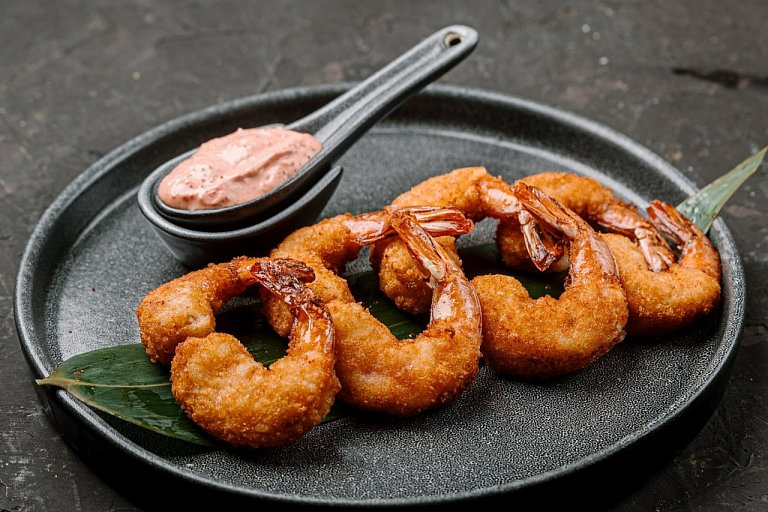 Ю Креветки темпура