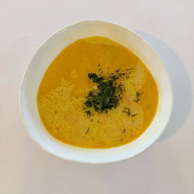 Д Суп сливочный с рыбными фрикадельками