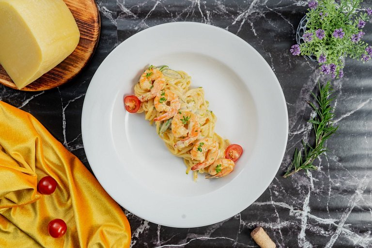 П Паста с креветками