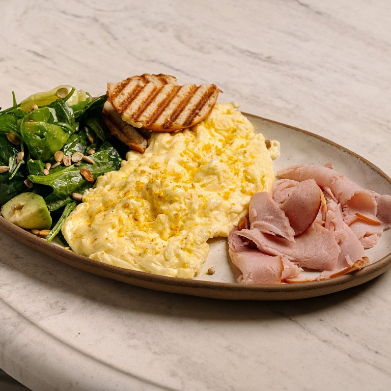 К Скрэмбл с тамбовским окороком