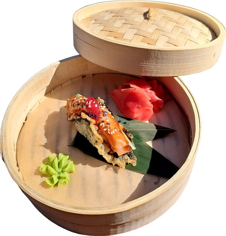 Ю Суширито с лососем