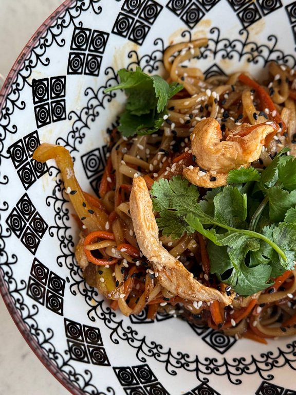 К Удон с курицей