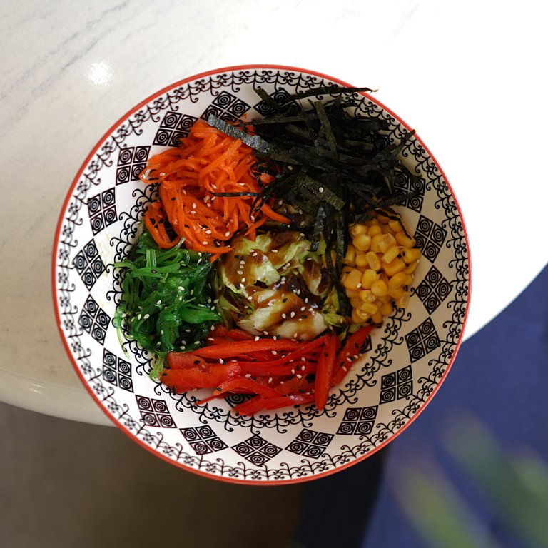 Л Поке с курицей