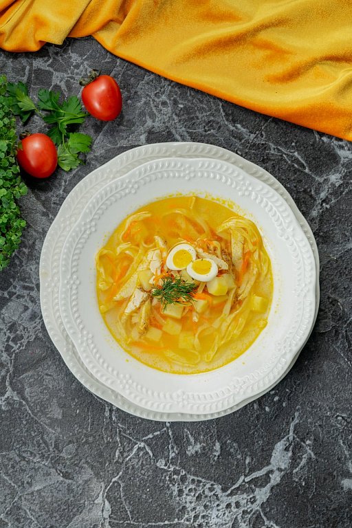 П Суп куриный по-домашнему