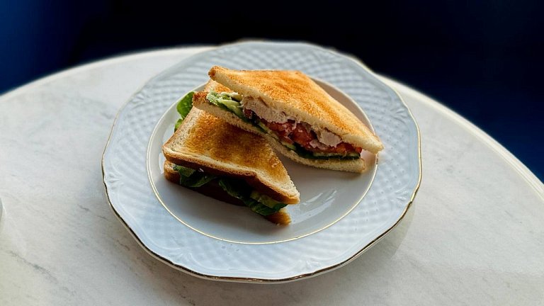 К Тост с индейкой