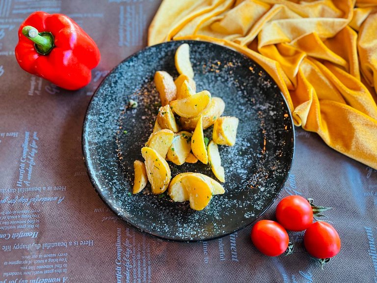 П Картошка по-деревенски