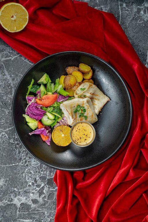 П Кальмар на гриле